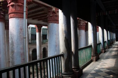 Sreerampur 'lu Goswami Rajbari, Batı Bengal' in ünlü tarihi evi..