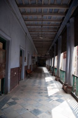 Sreerampur 'lu Goswami Rajbari, Batı Bengal' in ünlü tarihi evi..