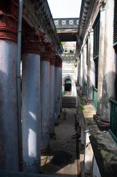 Goswami Rajbari Sreerampur Uma Família Casa Histórica Serampore Bengala Ocidental — Fotografia de Stock