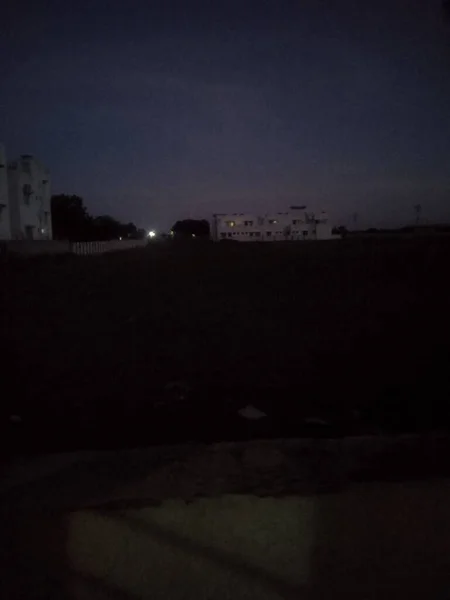 Hindistan 'da akşam vakti çok huzurlu bir manzara. 