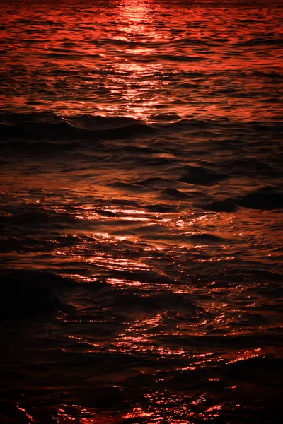 Abstract Gradient Texture Sunset Reflection Sea Water — Stock Photo, Image