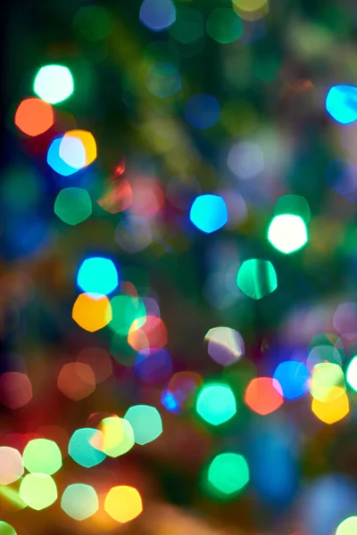 Bulanık penta bokeh arka ışıkları