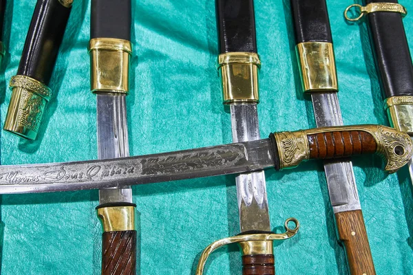 Kabzası ve bıçak cosssack kılıç shaska parçası 