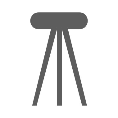 Sandalye simge. Bir set web simgeler. Vektör çizim üzerinde beyaz izole.