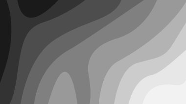 Renkli çizgili arka plan. Eğrisi gri dalga vektör şablonu. Zarif, parlak bir örnek. Reklamlar, poster, afiş ve web siteleri için yeni tasarım.