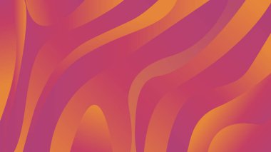 Elegance arka degrade geometrik plan. Renkli sıvı şekiller. Trendy degrade kompozisyon. Parlak şekiller. Elegance vektör desen.