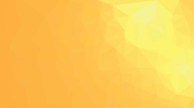 Açık Sarı vektör soyut mozaik illüstrasyon. Degrade li Origami stilinde geometrik arka plan. Web siteniz için dokulu desen.