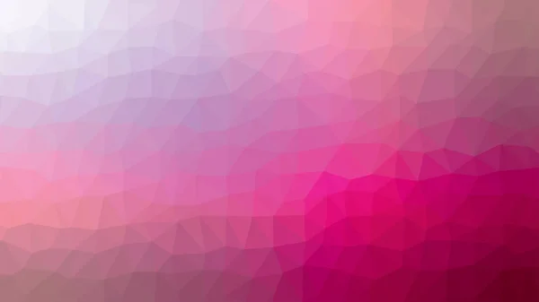 핑크 추상 낮은 폴리 배경입니다. 그라데이션 종이 접기 스타일의 기하학적 배경. 웹사이트의 텍스처 패턴. — 스톡 벡터
