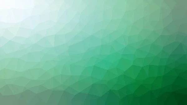 緑の抽象低ポリの背景。グラデーション付き折り紙スタイルの幾何学的背景。ウェブサイトのテクスチャ パターン. — ストックベクタ