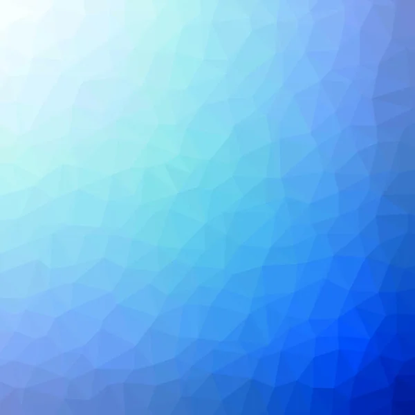 Blauer trendiger Hintergrund. abstrakter Low-Poly-Stil. Kristall-Polygon-Vorlage. modernes Design für Wirtschaft, Wissenschaft und Technologie. Origami Vektor Illustration. — Stockvektor