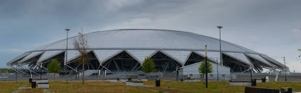 Estadio de fútbol construido para la Copa del Mundo 2018 — Foto de Stock