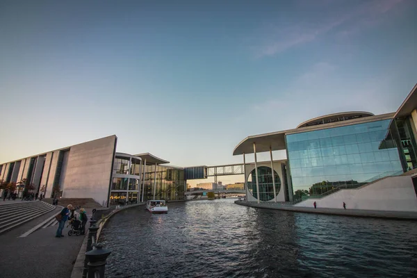 Marie Elisabeth Luders Haus Junto Río Spree Berlín —  Fotos de Stock