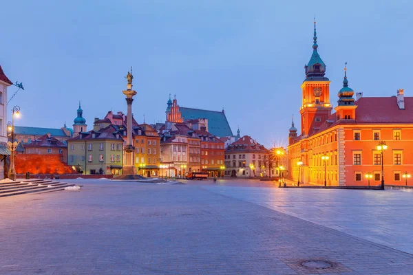 Warsaw. Royal Square. — Stock Photo, Image