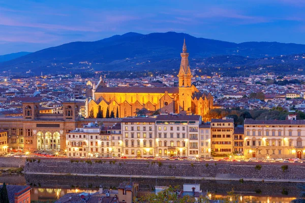 Florence. Santa Croce Kilisesi. — Stok fotoğraf