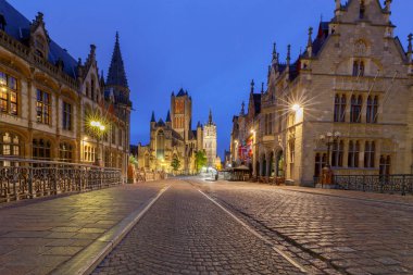Gent. St. Michael Köprüsü.