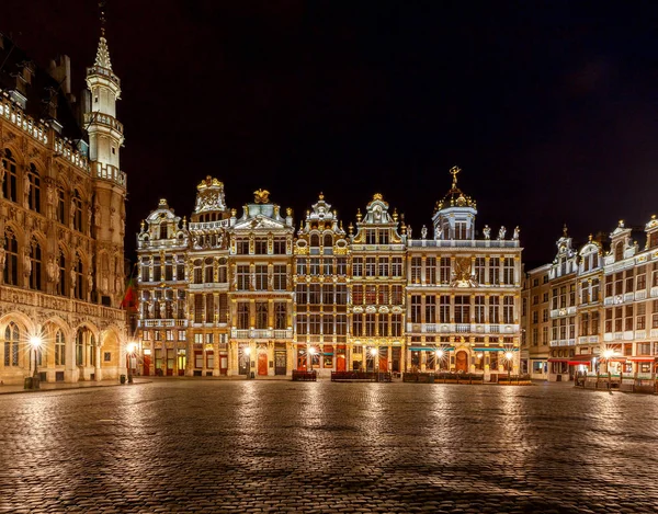 Brukseli. Placu Grand Place. — Zdjęcie stockowe