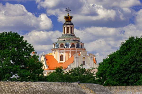 Vilnius. Şehrin havadan görünümü. — Stok fotoğraf