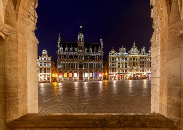 Bruselas. Plaza Grand Place . — Foto de Stock