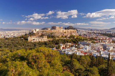 Atina. Akropolis 'teki Parthenon.