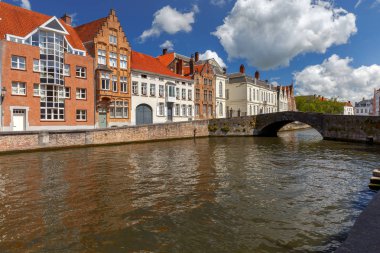 Bruges. Kanal Spiegel Rei.