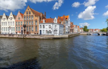 Bruges. Kanal Spiegel Rei.