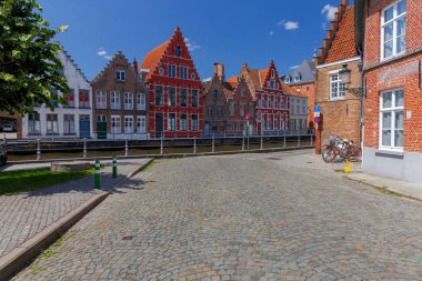 Bruges. Kanal Spiegel Rei.
