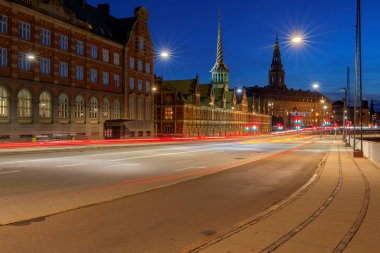 Kopenhag. Eski Şehir Exchange.