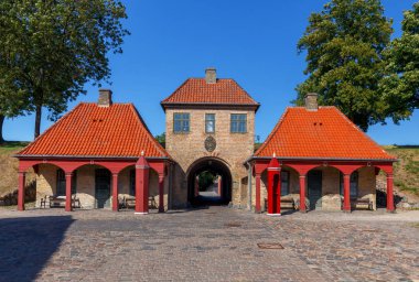 Kopenhag 'da. Castellet Kalesi.