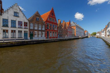 Bruges. Kanal Spiegel Rei.