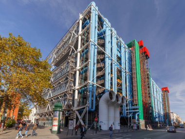 Paris. Pompidou Sanat Merkezi.