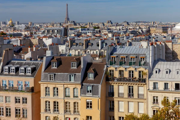 Paris. Flygfoto över staden. — Stockfoto