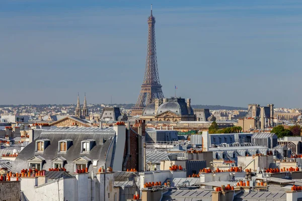 Paryż. Widok z powietrza na miasto. — Zdjęcie stockowe
