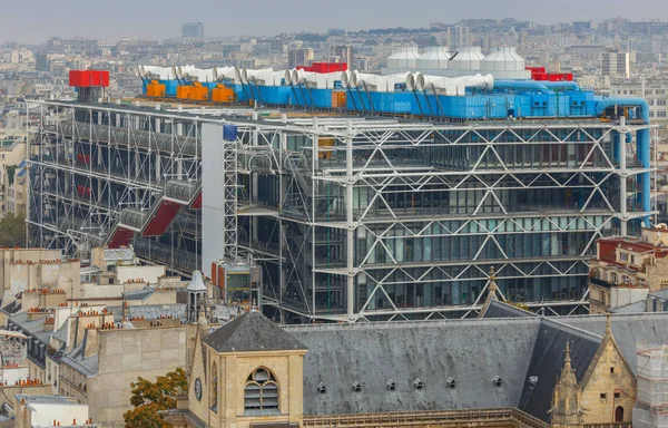 Paris. National Center konst och kultur Georges Pompidou. — Stockfoto