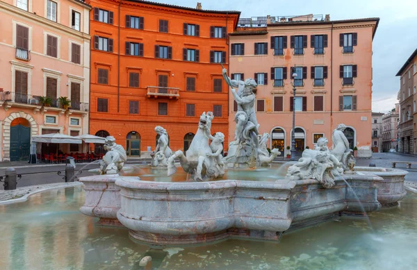 Rome. Navona Square. Piazza Navona. — Zdjęcie stockowe