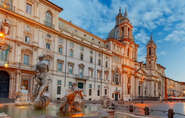 Rome. Navona Square. Piazza Navona. — стокове фото