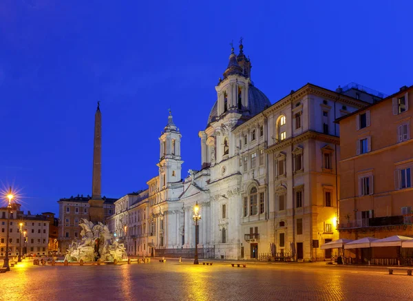 Rome. Navona Square. Piazza Navona. — 图库照片