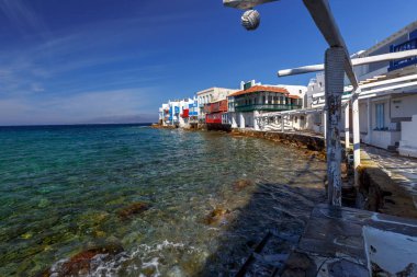 Yunanistan. Mykonos. Küçük Venedik.