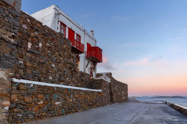 Grèce. Mykonos. Architecture typique . — Photo