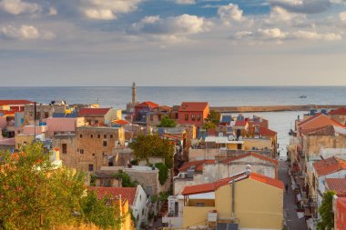 Chania. Havadan görünümü.