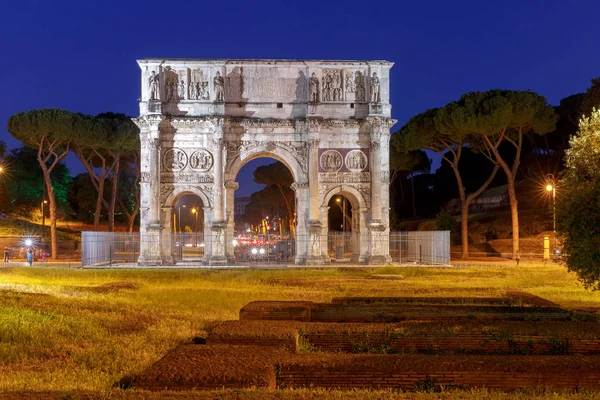 Roma. Arco Triunfal de Constantino . — Fotografia de Stock