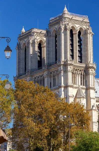 Paris. Catedral de Notre Dame . — Fotografia de Stock
