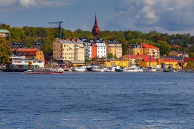 Stockholm. Eski şehir set.