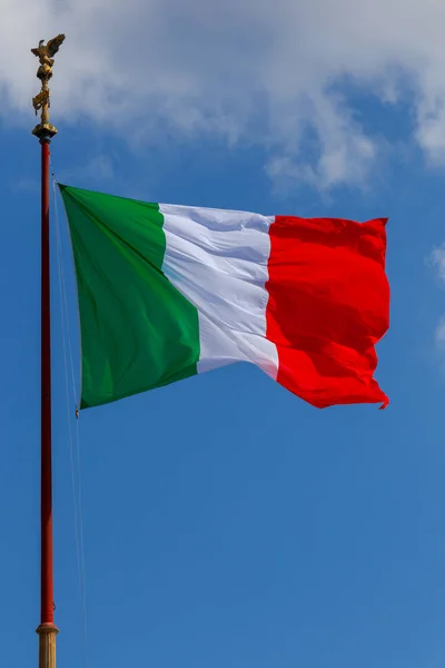 Rome. National Italian flag. — Stock Photo, Image