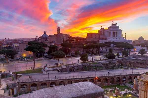 Roma. Pemandangan udara kota. . — Stok Foto