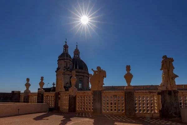 Catania Chiesa di Sant'Agata . — Foto Stock