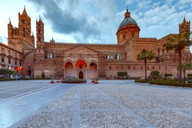 Palermo Katedrali. Sicilya.