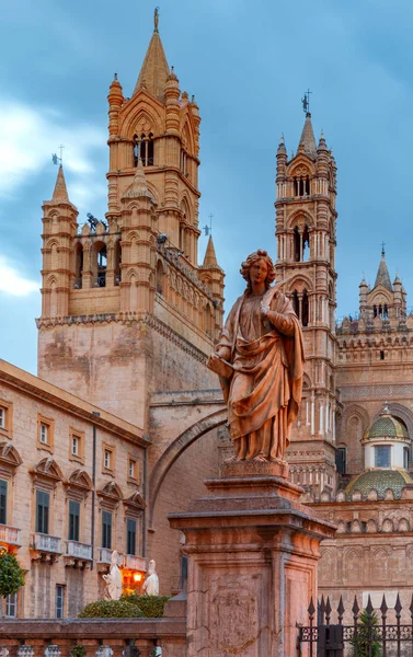 Catedral de Palermo. Sicilia. — Foto de Stock