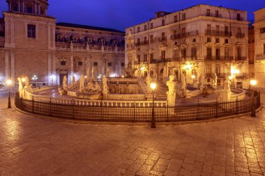 Palermo. Pretoria Meydanı.