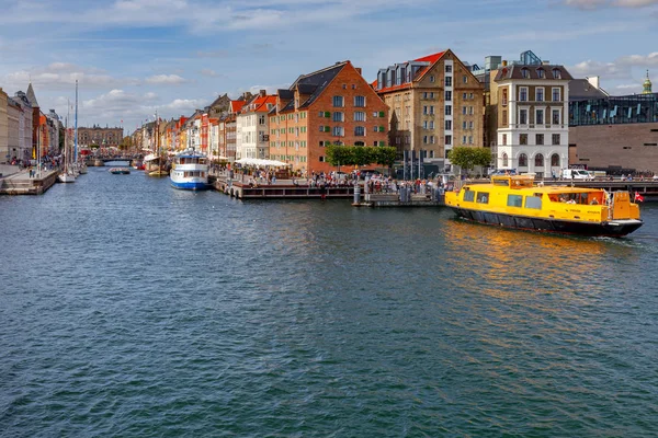 Copenhague. El canal Nyhavn . — Foto de Stock