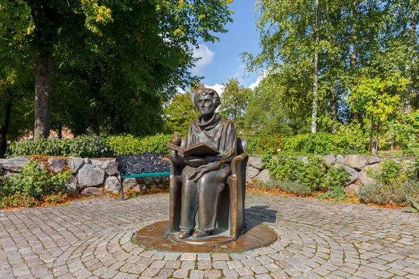 Stockholm. Monument to Astrid Lindgren.